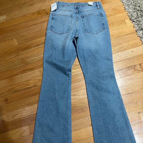 Good american straight leg size 0/25 new never worn denim - Picture 2 of 5